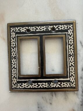 Anthropologie Rosalita Light Switch Plate